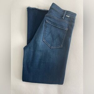 MOTHER Denim, The Hustler Ankle Fray, Color Home Movies, Size 31